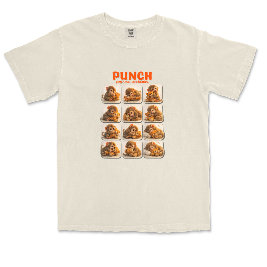 Punch Play Hard Love Harder Vintage Soft Unisex T-shirt 