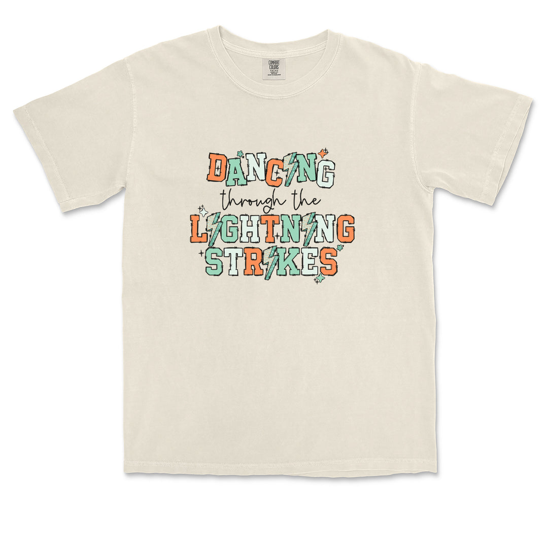 Dancing Through The Lightning Strikes Vintage Soft Unisex T-shirt 