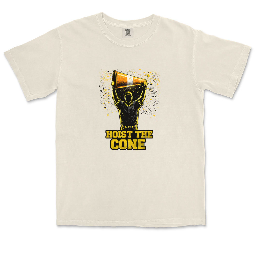 Hoist The Cone Pittsburgh Pride Vintage Soft Unisex T-shirt 