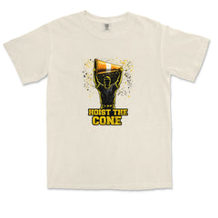 Hoist The Cone Pittsburgh Pride Vintage Soft Unisex T-shirt 