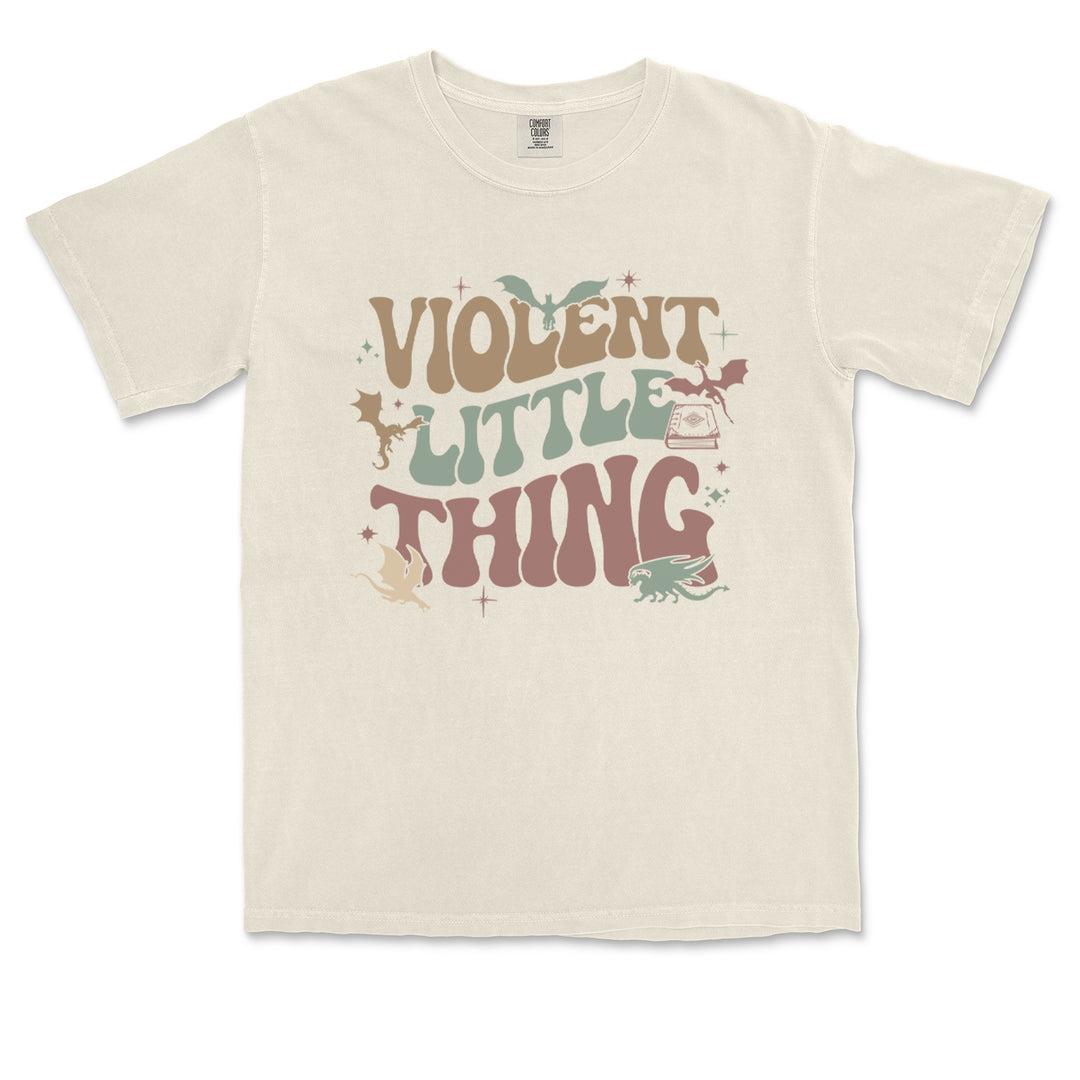 Violent Little Thing Dragon Vintage Soft Unisex T-shirt 