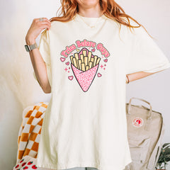 Fries Before Guys Vintage Soft Unisex T-shirt 