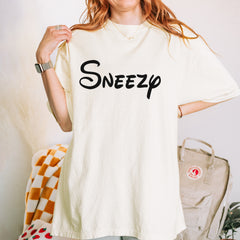 Sneezy - 7 Dwarfs Costume Vintage Soft Unisex T-shirt