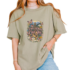 I Will Always Love You Dolly Vintage Soft Unisex T-shirt Khaki