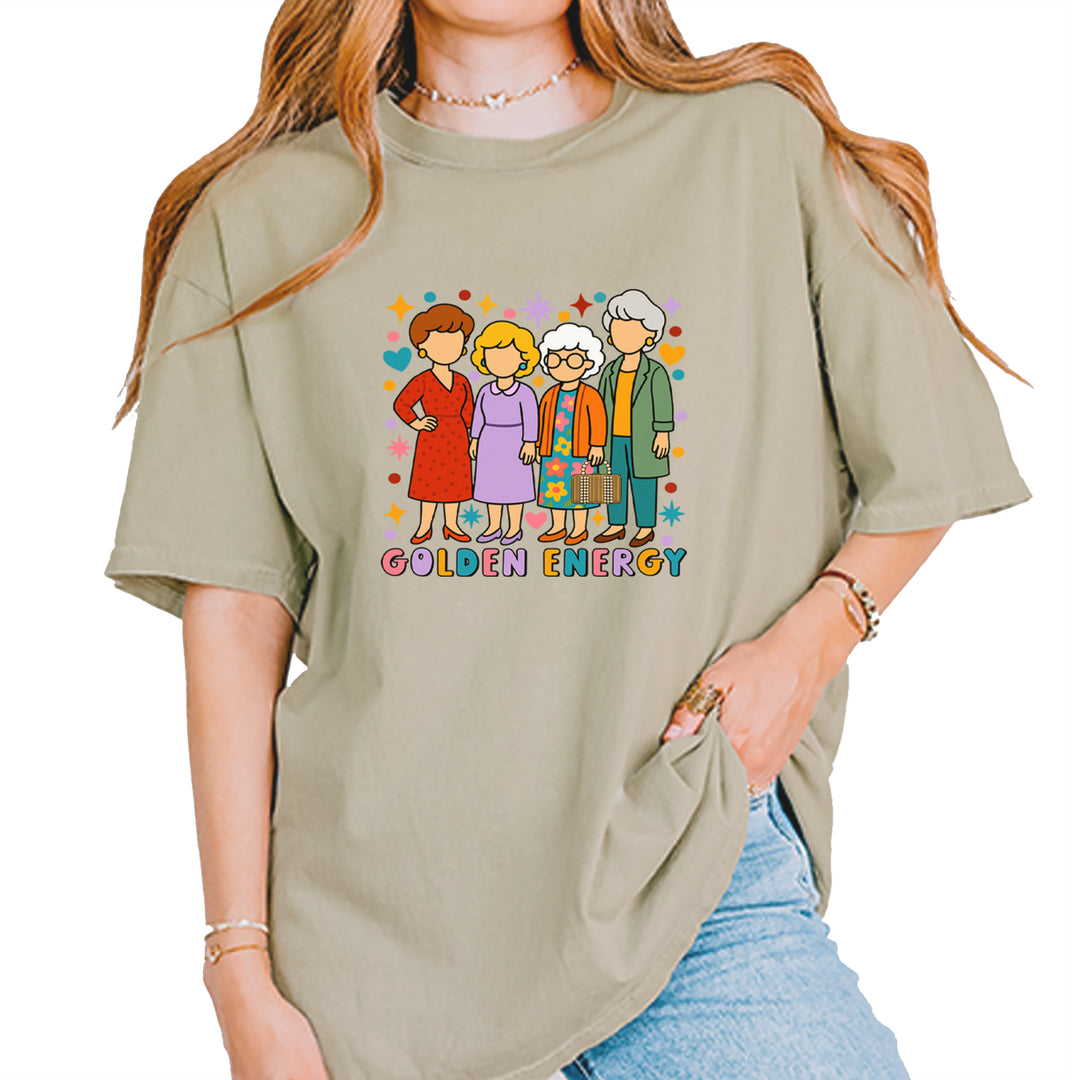Golden Forever Golden Girls Vintage Soft Unisex T-shirt Khaki