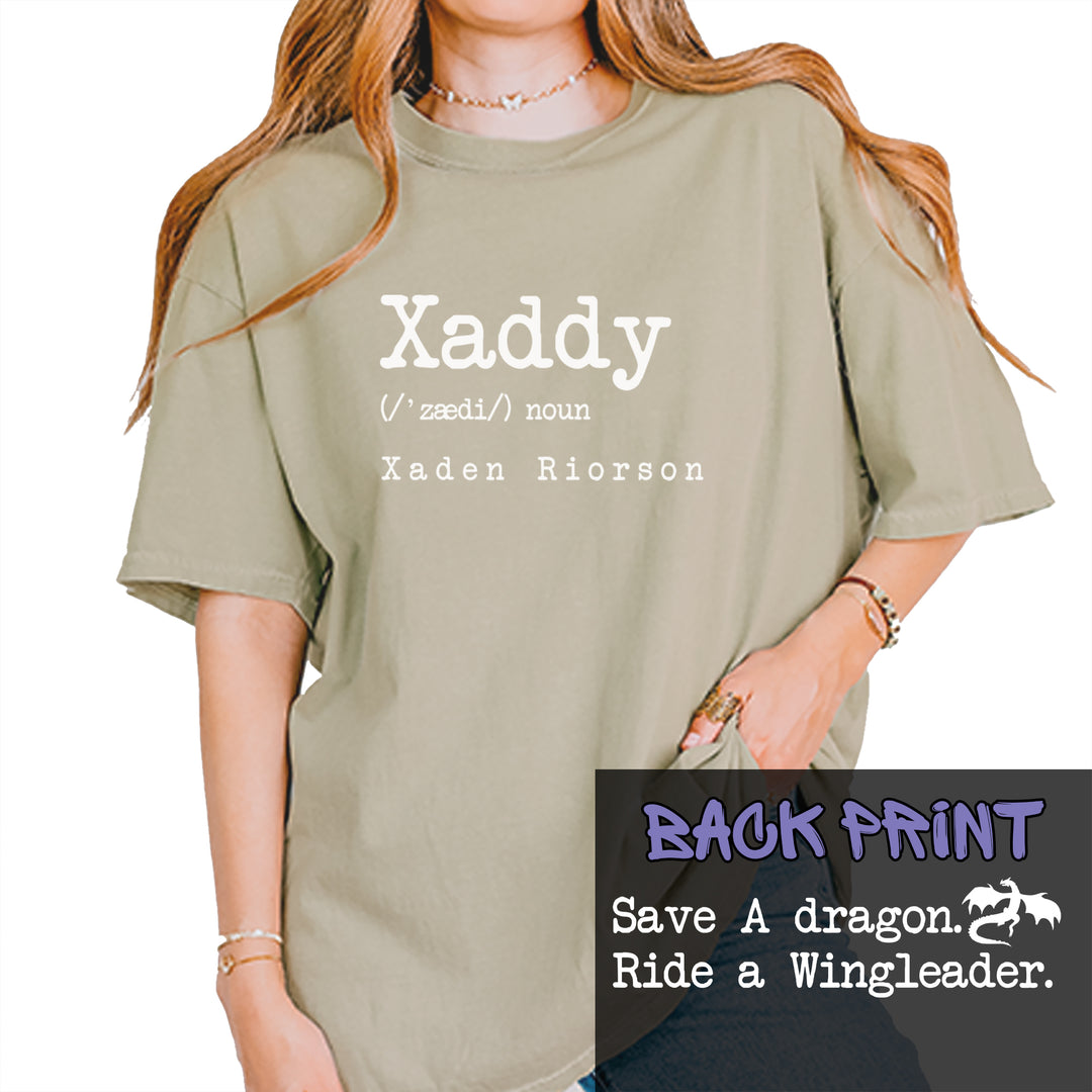 Xaddy Save A Dragon Ride A Wingleader Vintage Soft Unisex T-shirt Khaki