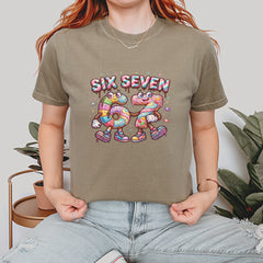 67 Candy Swirl Meme Vintage Soft Unisex T-shirt 