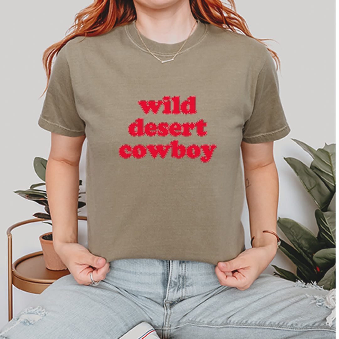 Wild Desert Cowboy Country Vintage Soft Unisex T-shirt 
