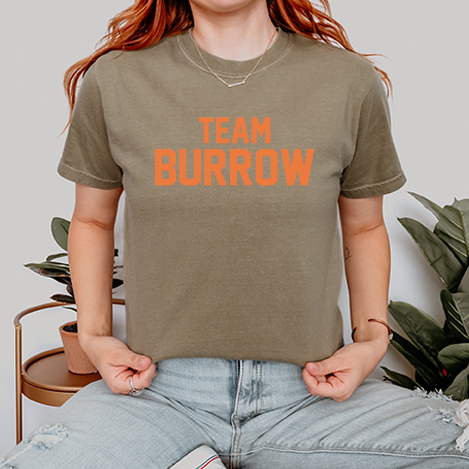 Team Burrow Cincinnati Vintage Soft Unisex T-shirt 