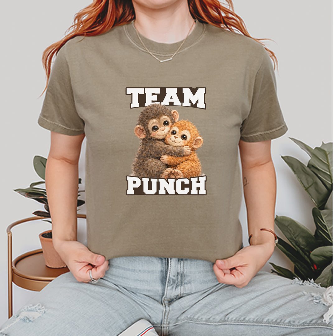 Team Punch Panchi-kun Monkey Vintage Soft Unisex T-shirt 