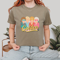 Stay Golden Girls Retro Vintage Soft Unisex T-shirt 