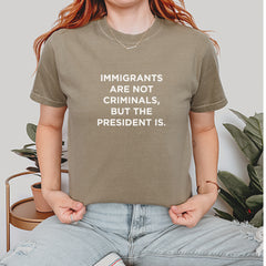 Immigrants Are Not Criminals Vintage Soft Unisex T-shirt 