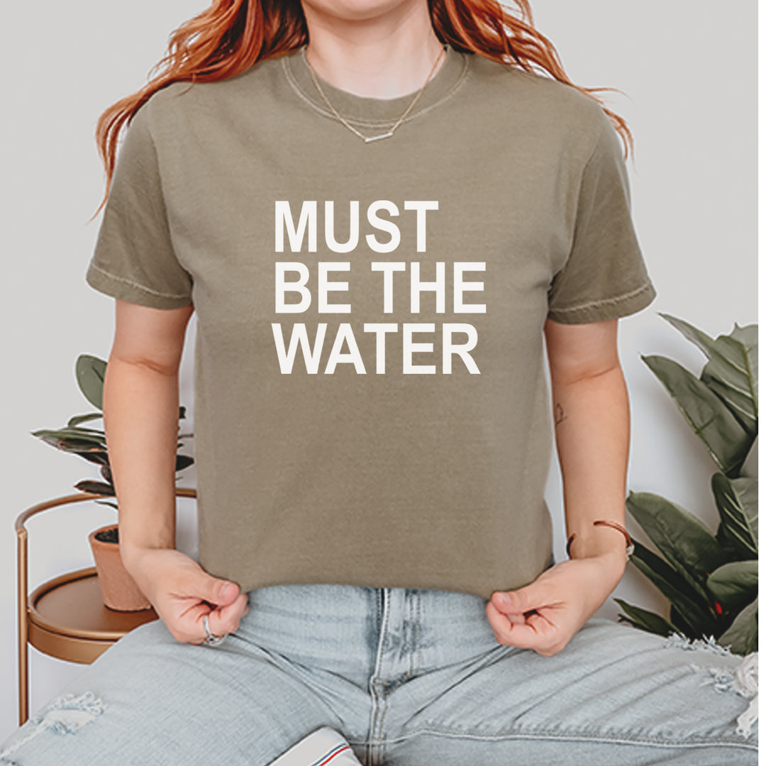 Must Be The Water Funny Racing Meme Vintage Soft Unisex T-shirt 