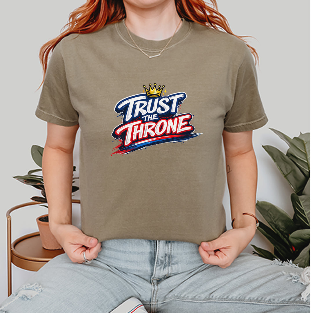 Trust The Throne Crown Philly Hoops Vintage Soft Unisex T-shirt 