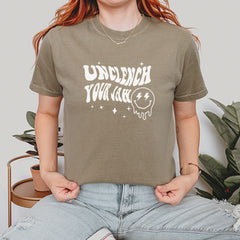 Unclench Your Jaw Festival Rave EDM Vintage Soft Unisex T-shirt
