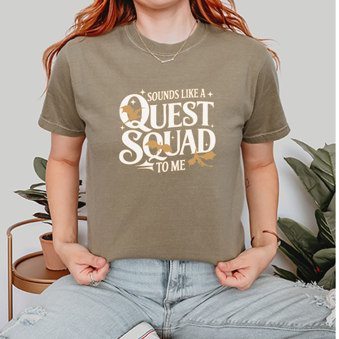 Sounds Like A Quest Squad To Me Empyrean Vintage Soft Unisex T-shirt 