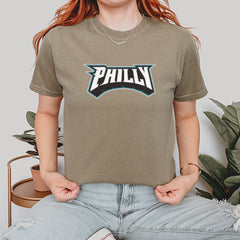 Philly Bold Block Throwback Vintage Soft Unisex T-shirt 