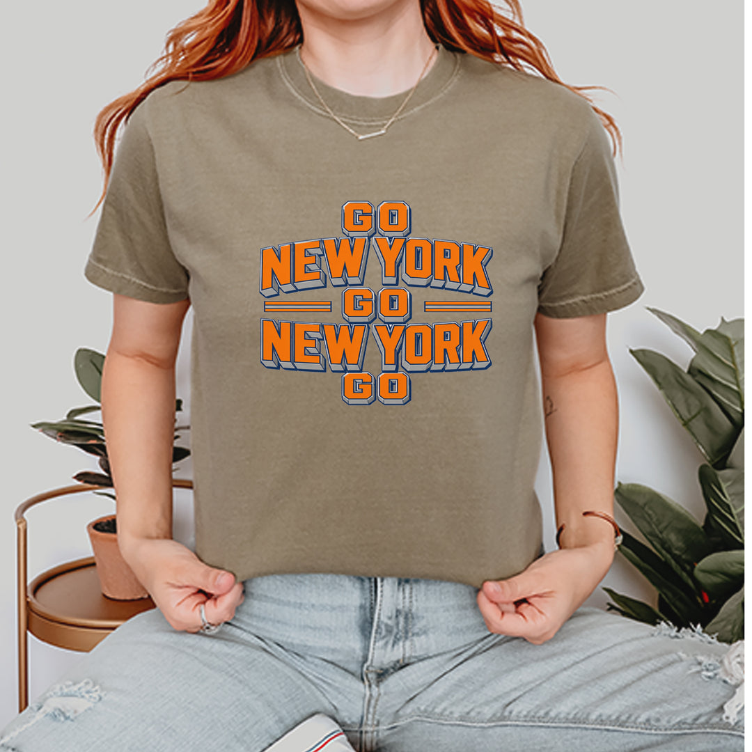 Go New York Go Basketball Vintage Soft Unisex T-shirt 