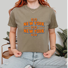 Go New York Go Basketball Vintage Soft Unisex T-shirt 