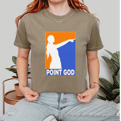 Point God Cunningham Basketball Pointing Meme  Vintage Soft Unisex T-shirt 