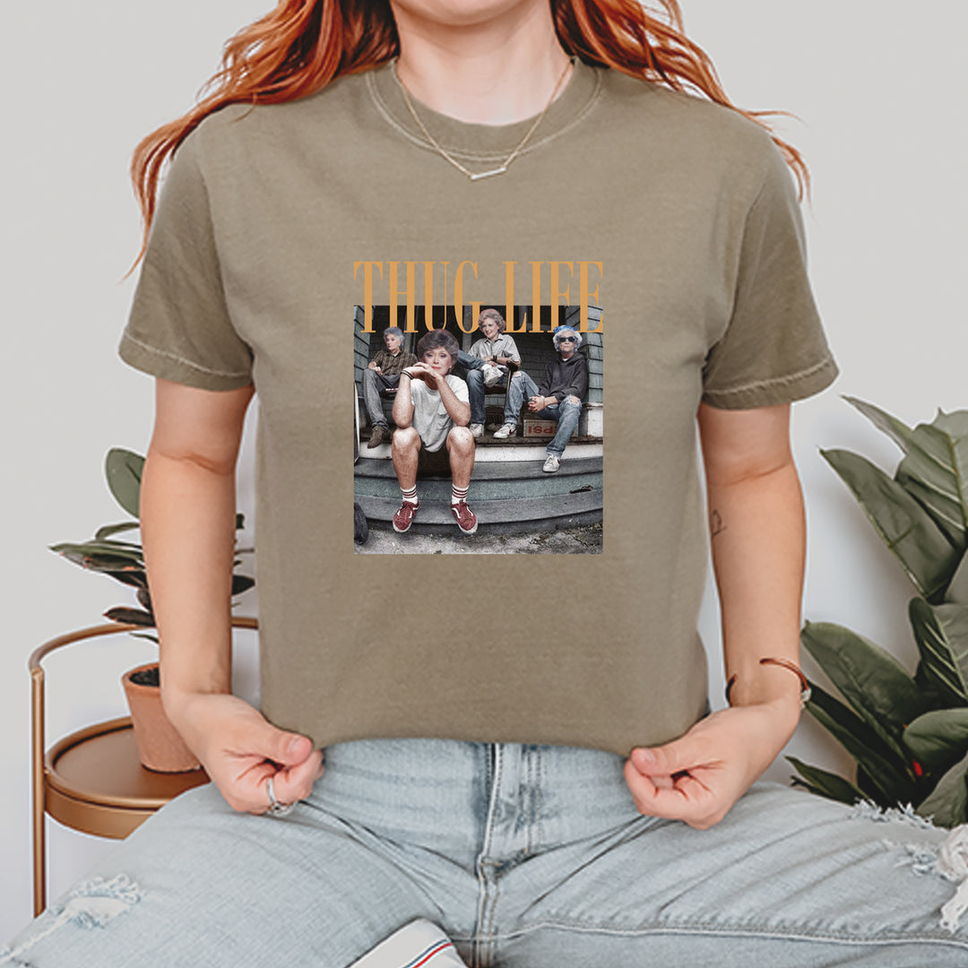 Golden Girls Thug Life Street Vintage Soft Unisex T-shirt 