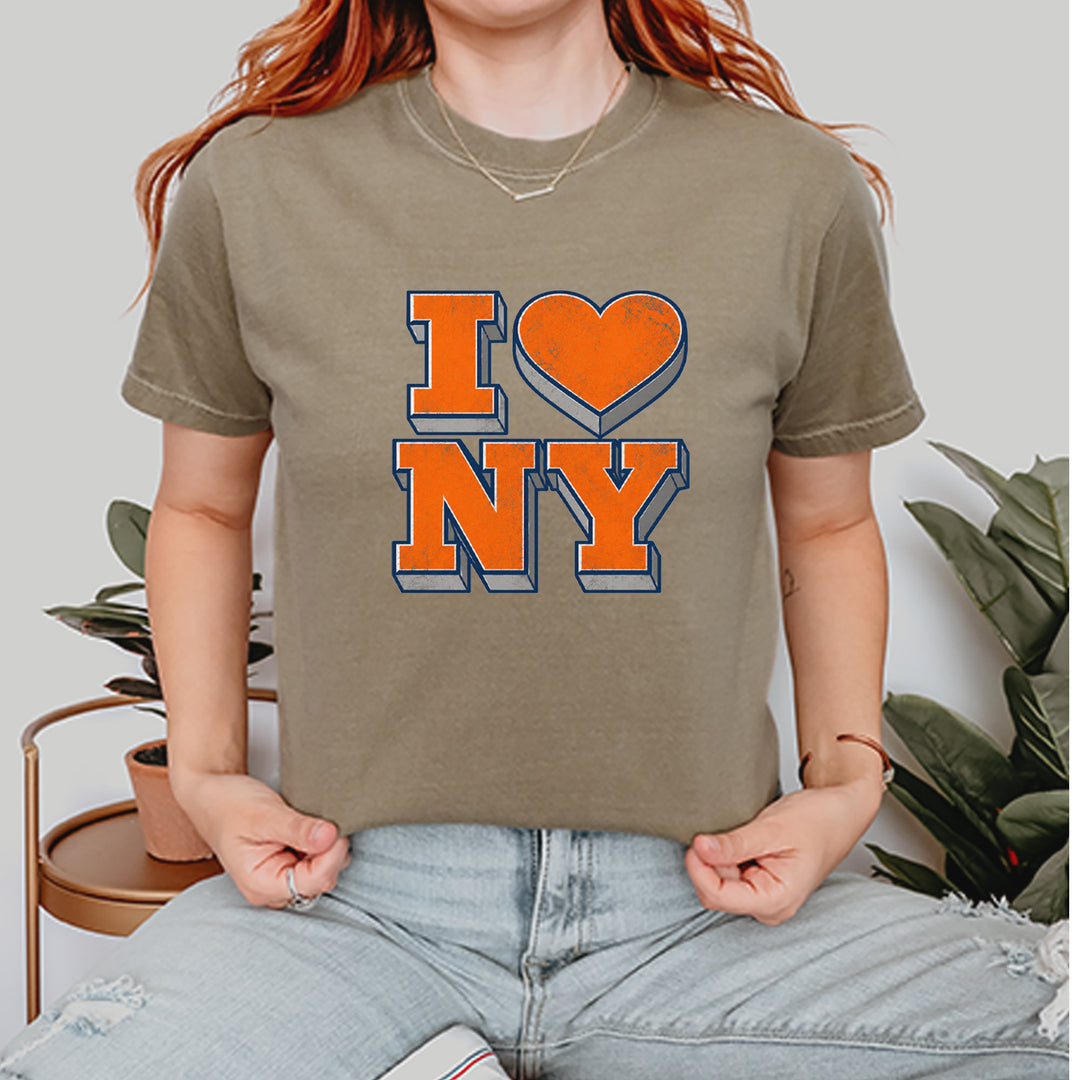 New York City Pride Heart Vintage Soft Unisex T-shirt 