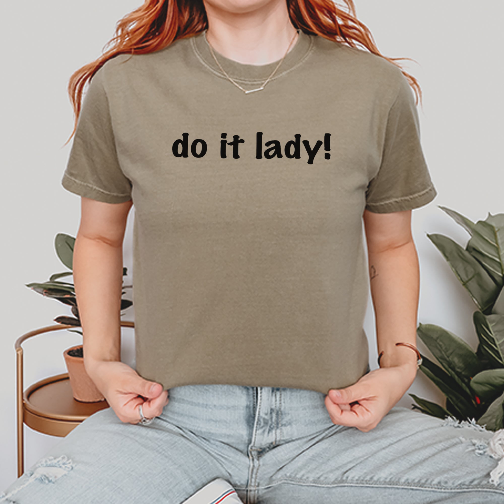 Do It Lady Viral Meme Vintage Soft Unisex T-shirt 