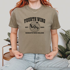 Fourth Wing Basgiath War College Vintage Soft Unisex T-shirt