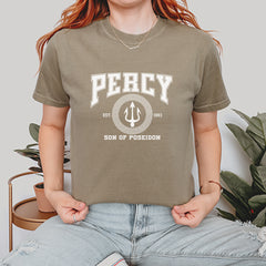 Percy Son Of Poseidon Sea God Vintage Soft Unisex T-shirt 