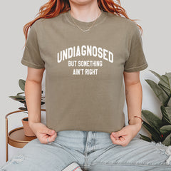 Undiagnosed But Something Ain't Right Vintage Soft Unisex T-shirt 
