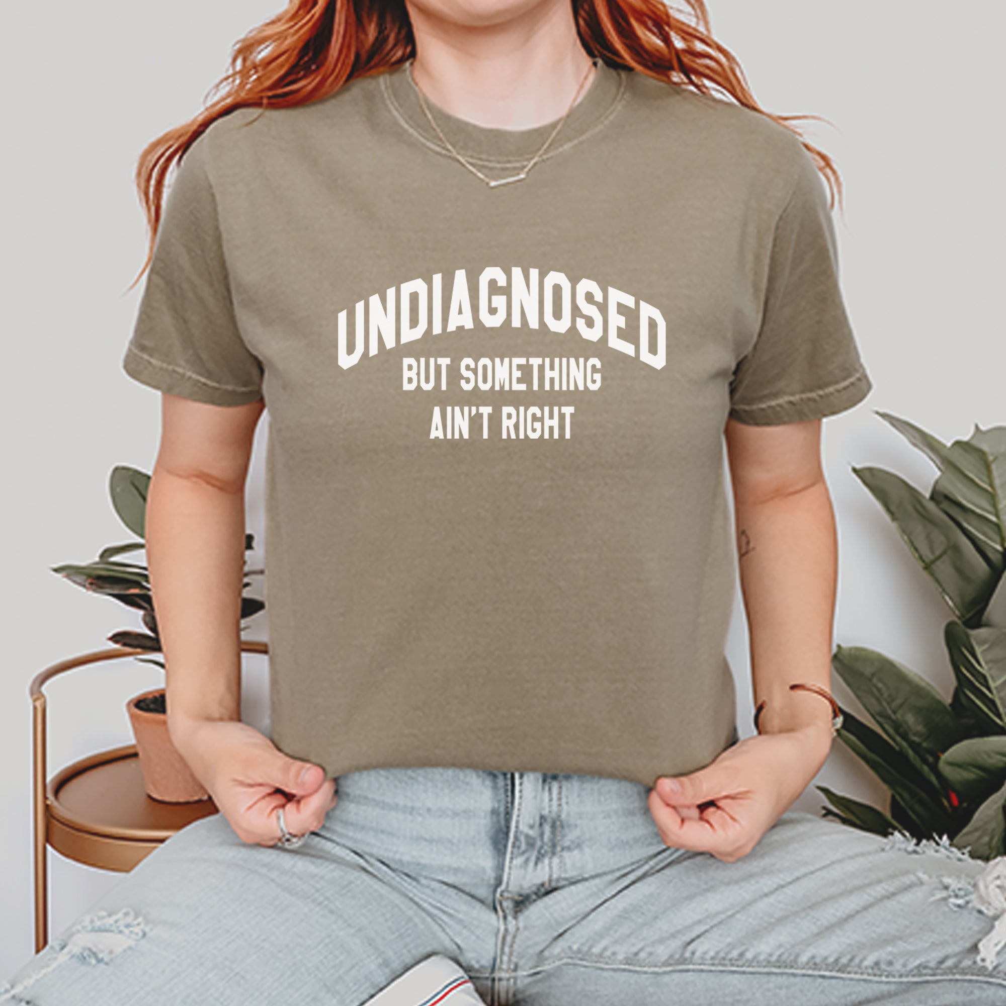 Undiagnosed But Something Ain't Right Vintage Soft Unisex T-shirt 