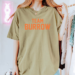 Team Burrow Cincinnati Vintage Soft Unisex T-shirt 