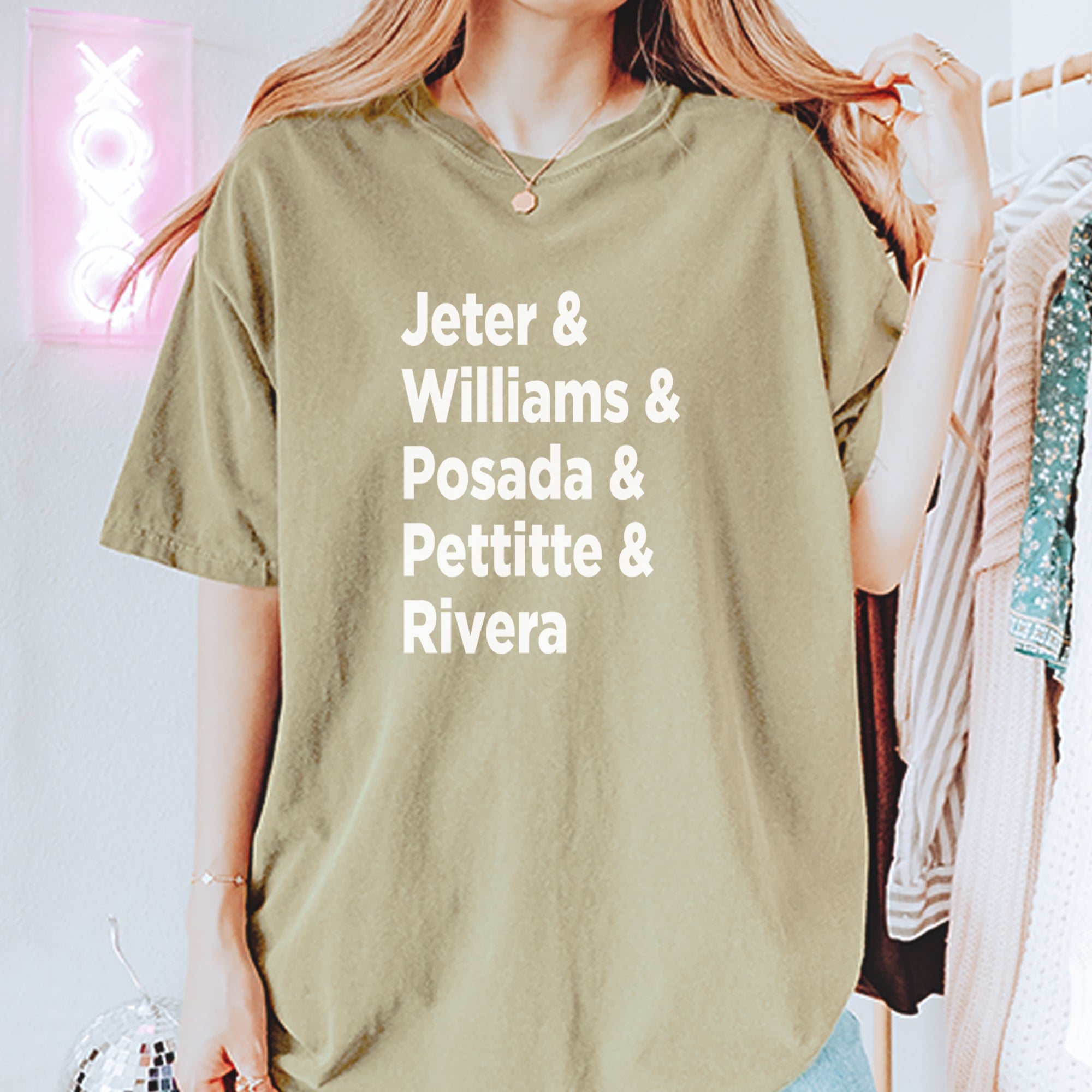 Jeter & Williams & Posada & Pettitte & Rivera Vintage Soft Unisex T-shirt 