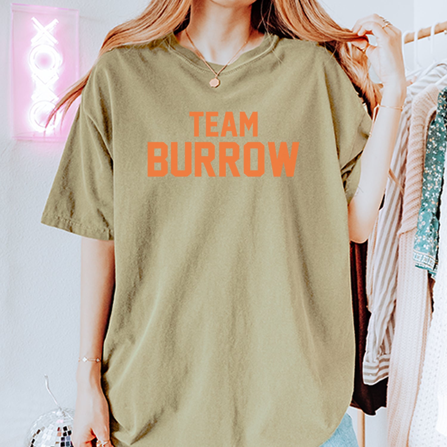 Team Burrow Cincinnati Vintage Soft Unisex T-shirt 