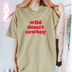 Wild Desert Cowboy Country Vintage Soft Unisex T-shirt 