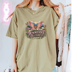 Forever Our Tennessee Butterfly Dolly Vintage Soft Unisex T-shirt 