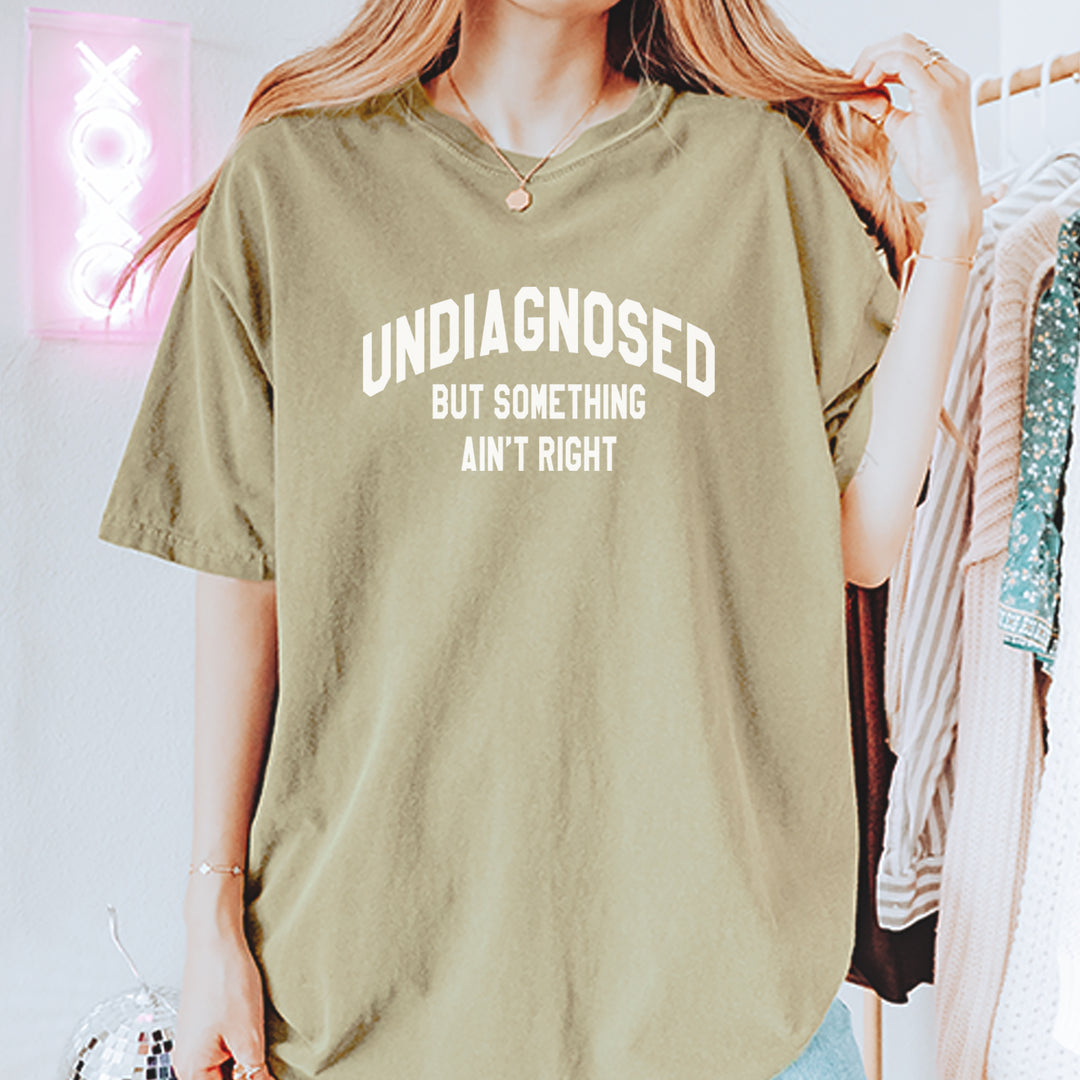 Undiagnosed But Something Ain't Right Vintage Soft Unisex T-shirt 