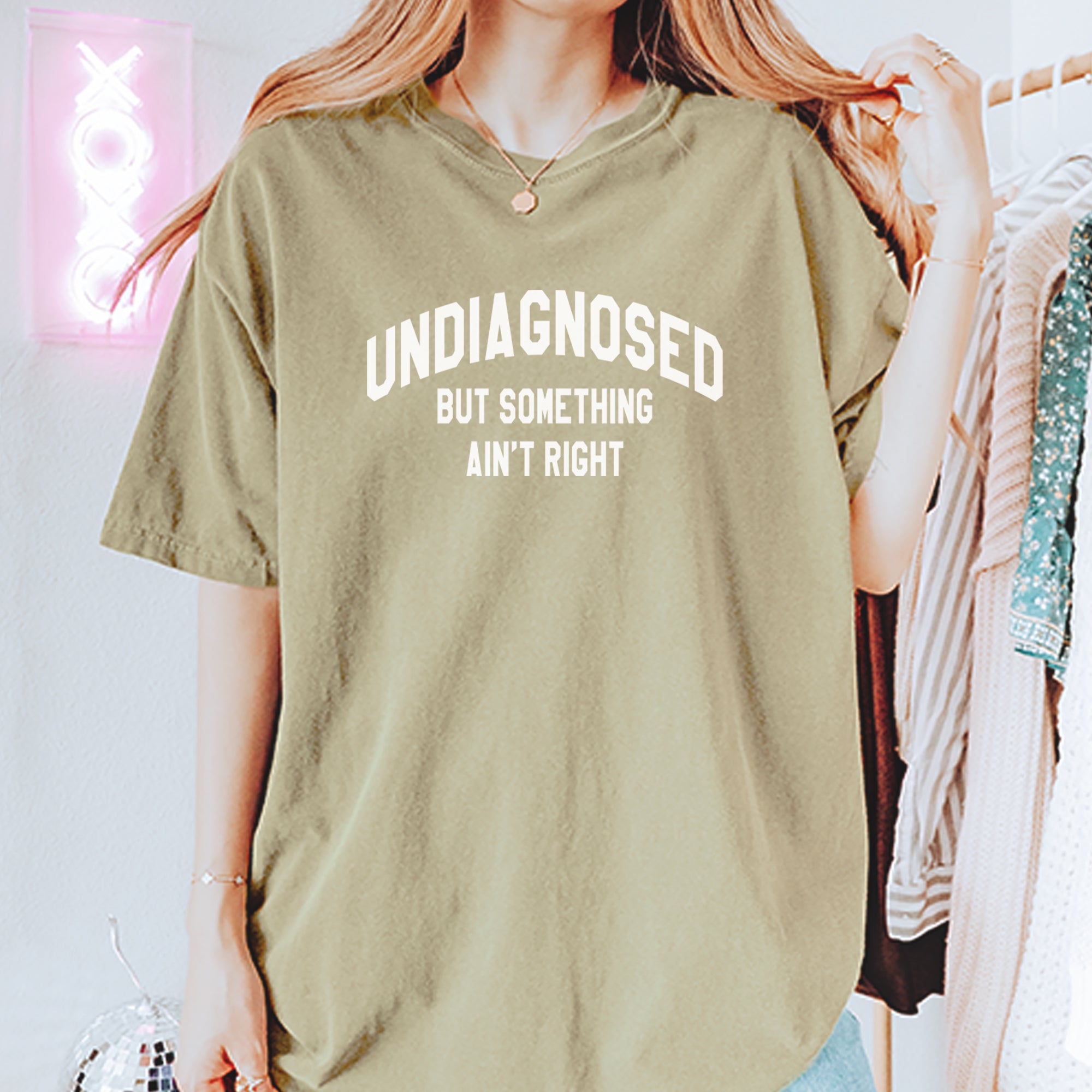 Undiagnosed But Something Ain't Right Vintage Soft Unisex T-shirt 