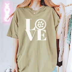 TLC LOVE Dog Rescue Vintage Soft Unisex T-shirt 