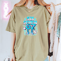 67 Brainrot Meme Slang Vintage Soft Unisex T-shirt 