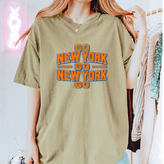 Go New York Go Basketball Vintage Soft Unisex T-shirt 