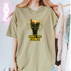 Hoist The Cone Pittsburgh Pride Vintage Soft Unisex T-shirt 