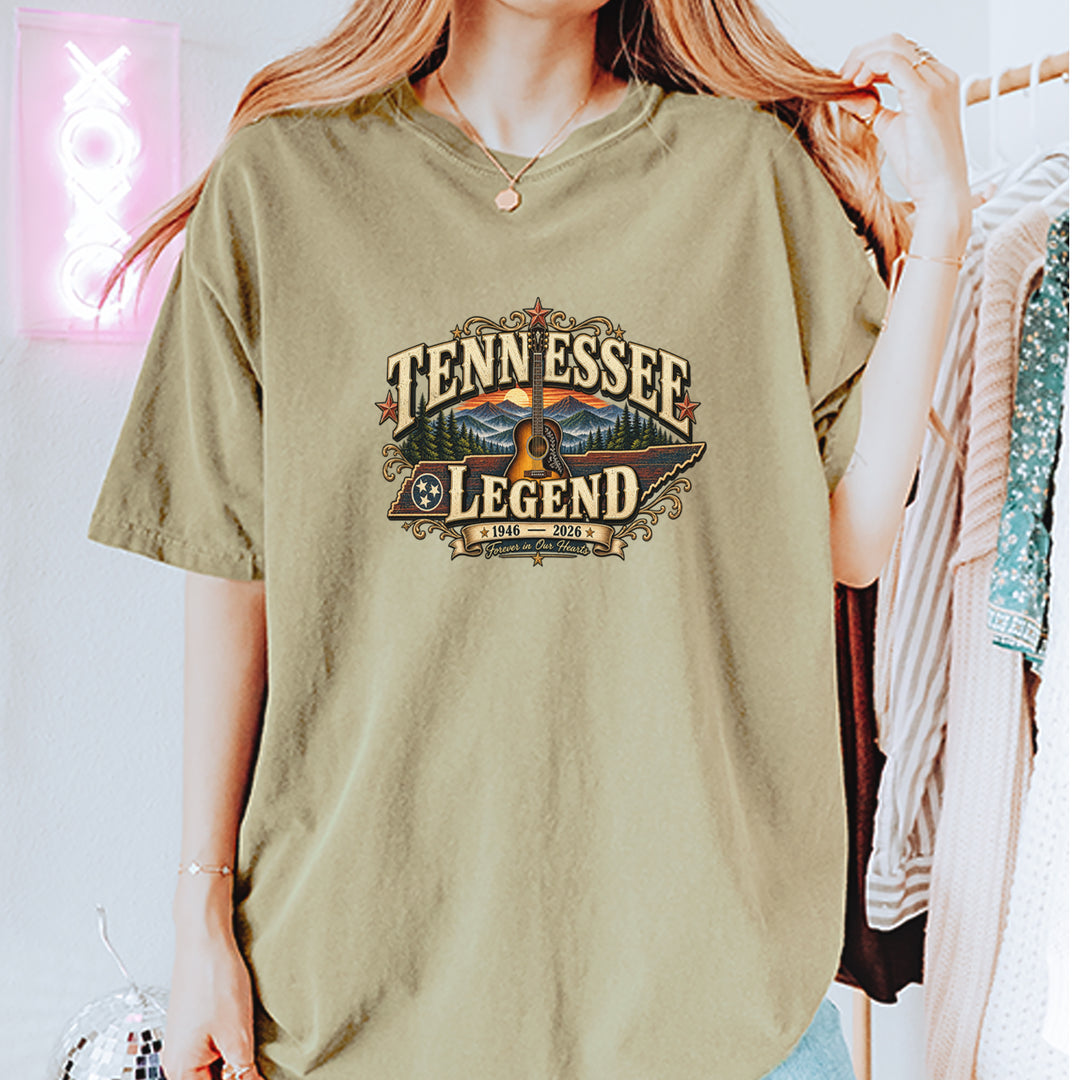 Tennessee Legend Country Music Dolly Vintage Soft Unisex T-shirt 