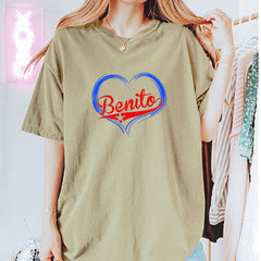Benito Heart Puerto Rico Vintage Soft Unisex T-shirt 
