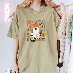 Life of a Showghoul Halloween Showgirl Vibes Vintage Soft Unisex T-shirt 
