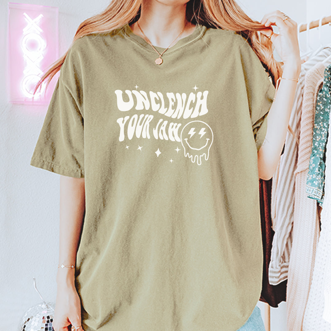 Unclench Your Jaw Festival Rave EDM Vintage Soft Unisex T-shirt