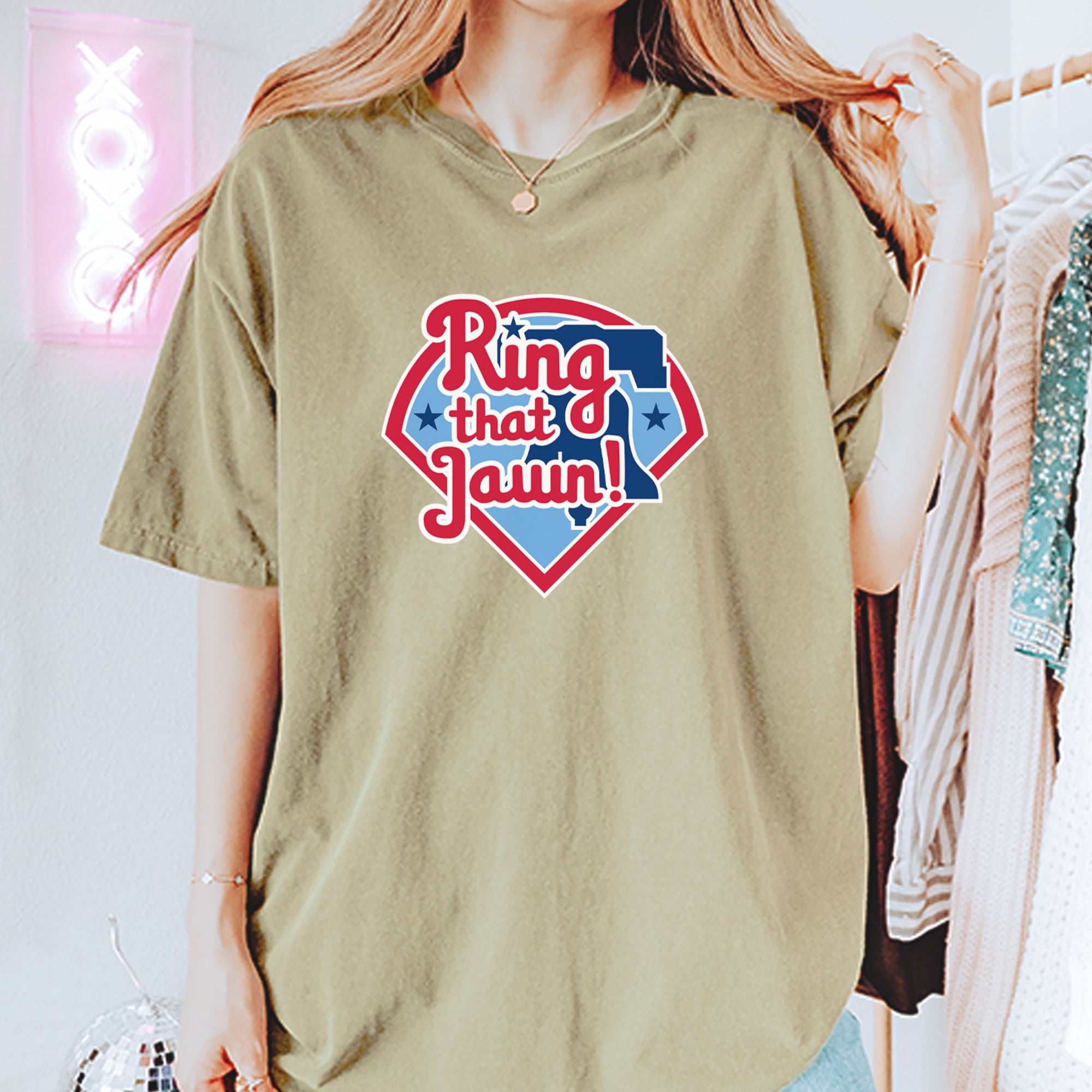 Ring That Jawn Philly Baseball Vintage Soft Unisex T-shirt 