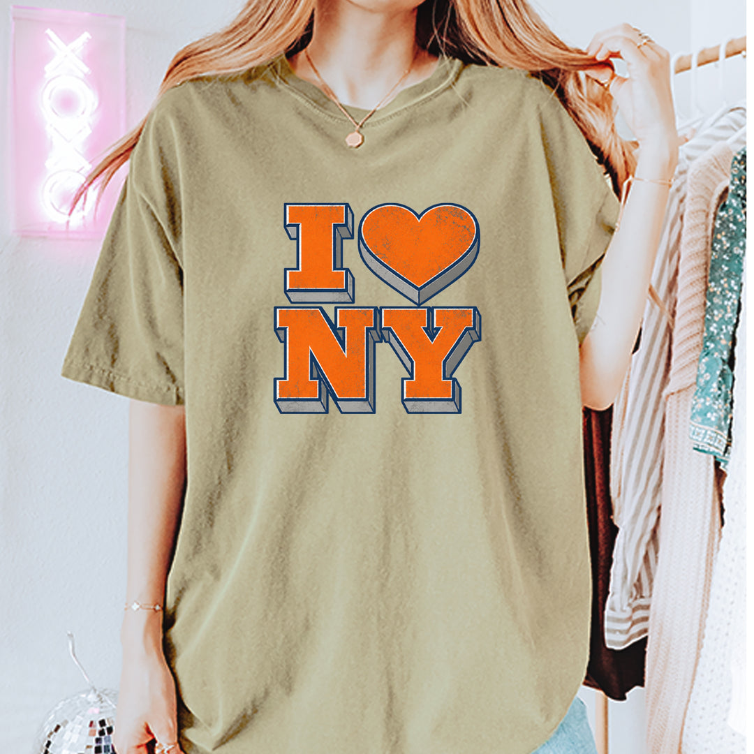 New York City Pride Heart Vintage Soft Unisex T-shirt 