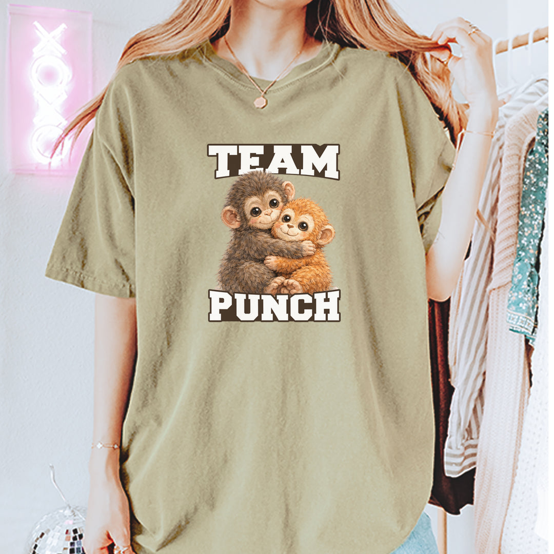 Team Punch Panchi-kun Monkey Vintage Soft Unisex T-shirt 