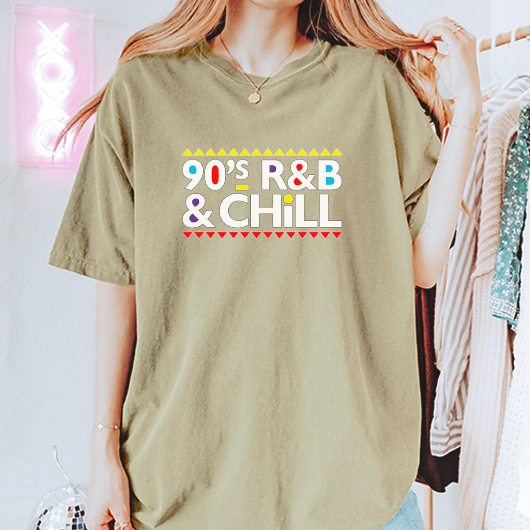 90s R&B and Chill Retro Throwback Vintage Soft Unisex T-shirt 